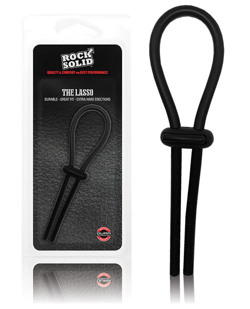 Doc Johnson 3700-31-CD Rock Solid Lasso Cockring, Adjustable Silicone