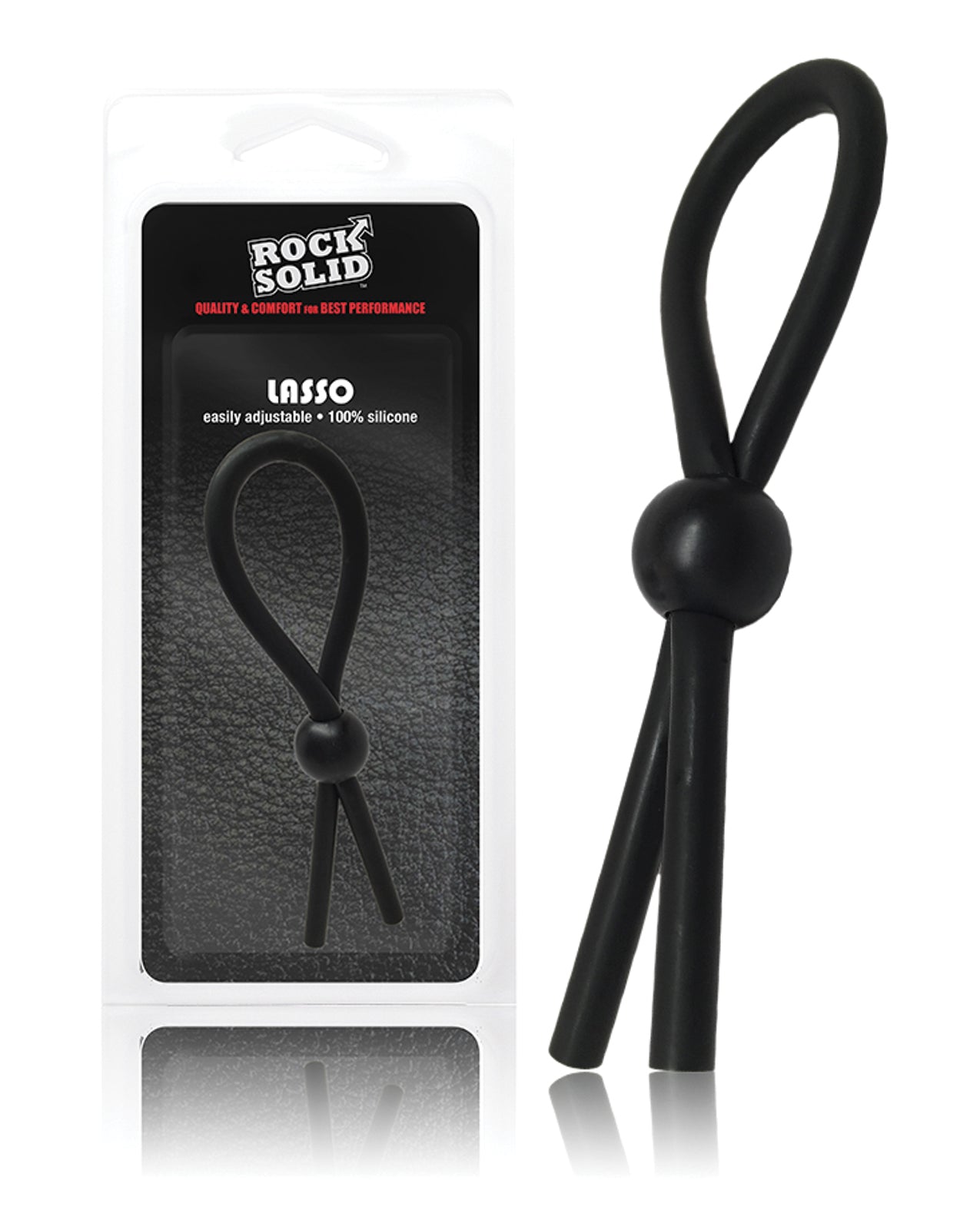Doc Johnson 3700-30-CD Rock Solid Lasso, Adjustable Silicone, ABS Plastic