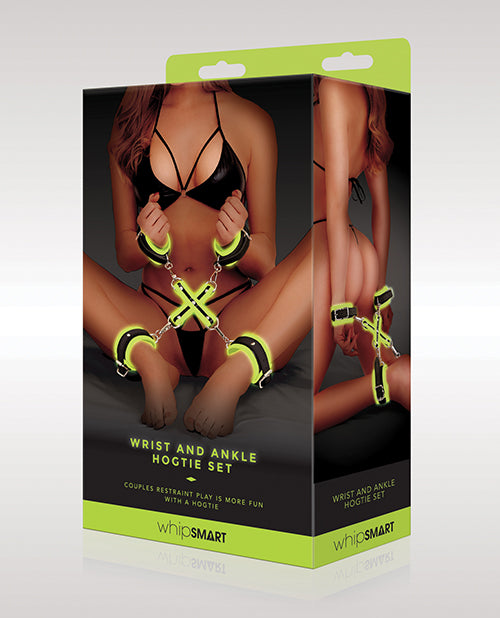 Xgen WS1011 WhipSmart Glow in the Dark Wrist & Ankle Hogtie Set