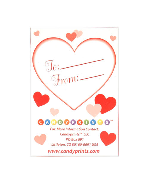 Little Genie and Candyprints Risque Valentine’s Heart Candy, 1.6 oz Box