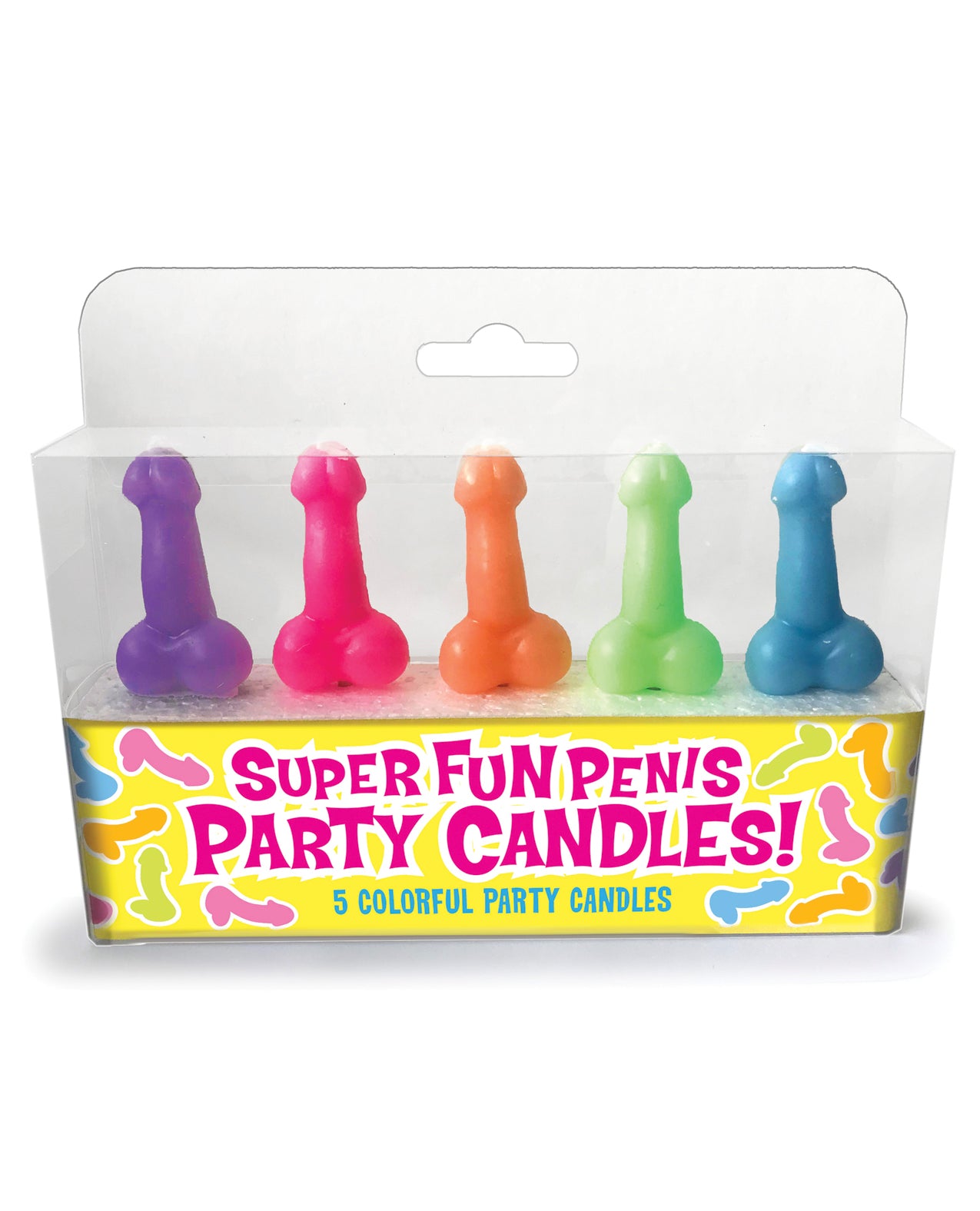 Little Genie and Candyprints CP.935 Super Fun Penis Candles, 1.5-Inch