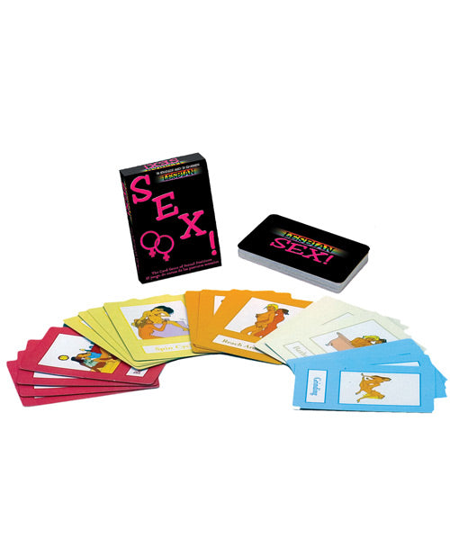 Kheper Games BG.C43 Lesbian Sex! Card Game - Bilingual, 3 Game Modes