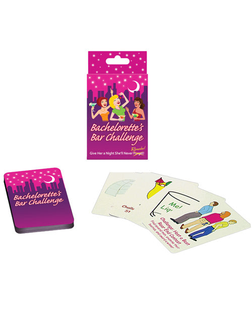 Kheper Games BG.C78 Bachelorette's Bar Challenge, 52 Cards, English