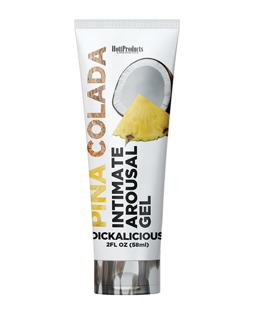 Hott Products HP-2029 Dickalicious Penis Arousal Gel, 2 oz, Pina Colada