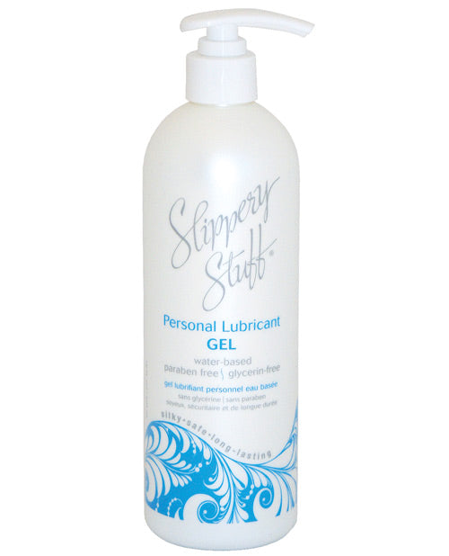Wallace O'Farrell Mktg SG16GP Slippery Stuff Gel, 16 oz, Paraben-Free