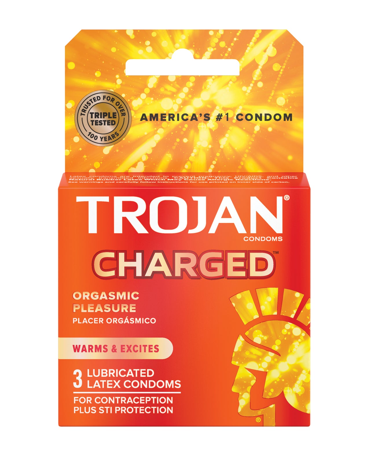 Paradise Marketing 95701 Trojan Intensified Condoms, Latex, Ribbed