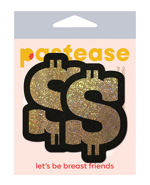 Pastease DLR-GLT-GL Glitter Dollar Sign, Gold, One Size