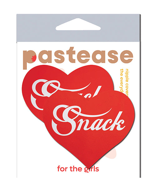 Pastease HRT-SNAK Heart Snack Pasties, Red, 3" x 2.5"
