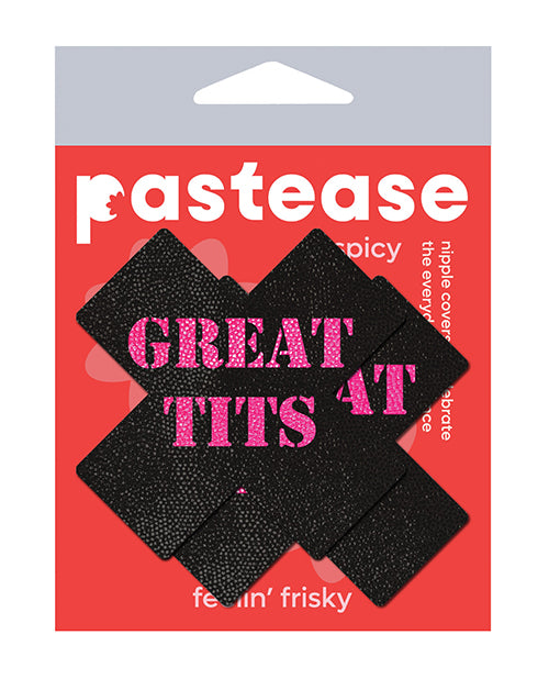 Pastease PLS-WRD-GT Great Tits Cross, Black/Pink, Polyester Blend