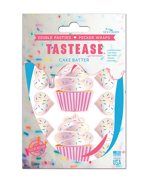 Pastease Tastease Edible Pasties & Pecker Wraps, Cupcake Flavor