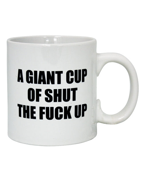 Island Dogs 58001 Attitude Mug, 22 oz Glass