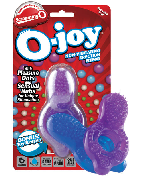 Screaming O OJ-AST O-joy Non-Vibrating Stimulation Ring, Nubbed