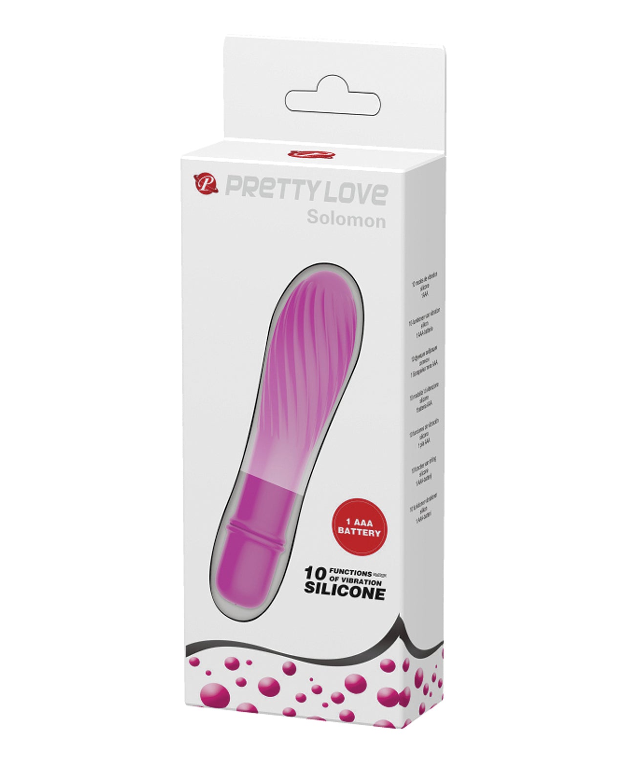 Pretty Love BI-014503 Brawny G-Spot Vibrator, 4.75" Silicone