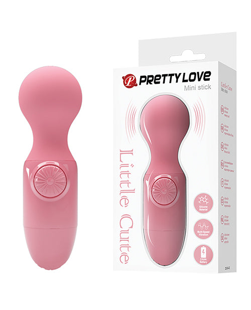 Pretty Love BI-014998 Wonder Mini Stick, Hot Pink Silicone Vibrator