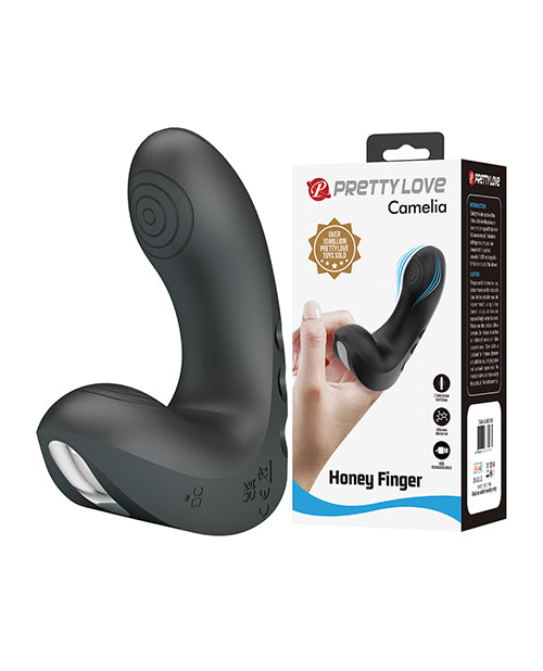Pretty Love Camelia Finger Vibe, 7 Modes, USB Rechargeable