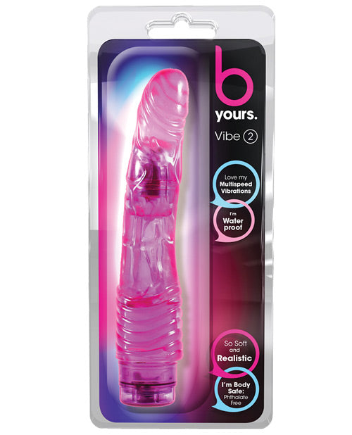 Blush Novelties BL-10031 B Yours Vibe #2, Purple 9-Inch Vibrator