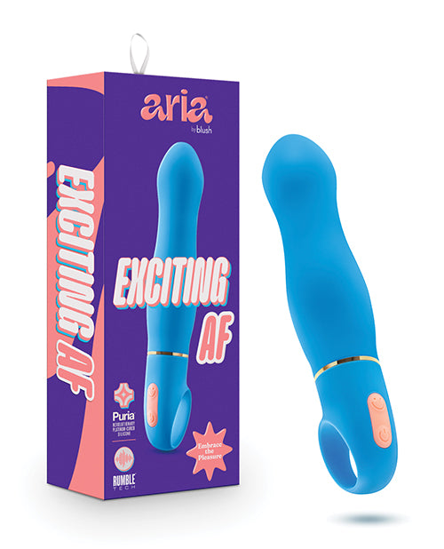 Blush Novelties BL-21902 Aria Exciting Vibrator, 10 Functions, IPX7