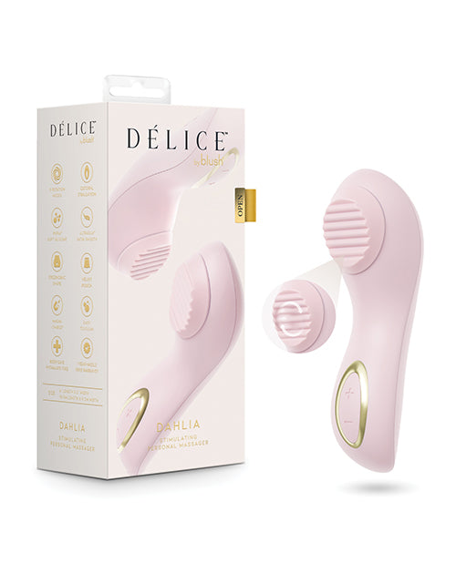 Blush Novelties BL-22610 Dahlia Rotating Stimulating Massager, Pink, 5 Speeds