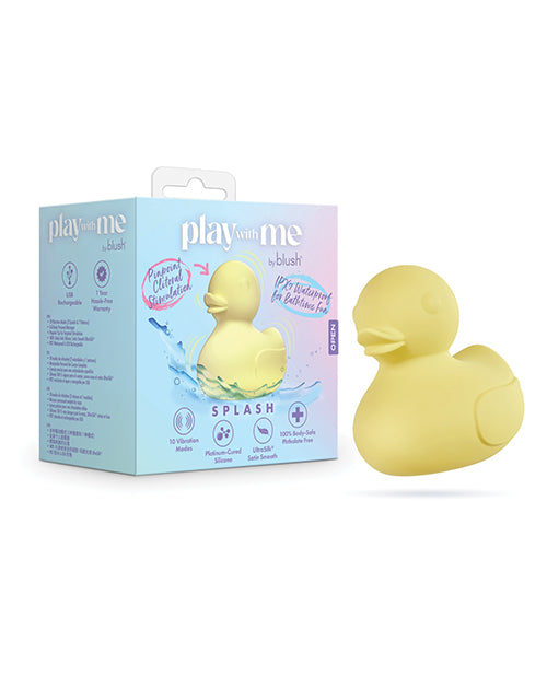 Blush Novelties BL-24519 Splash Mini Vibe, Yellow, 10 Vibration Modes