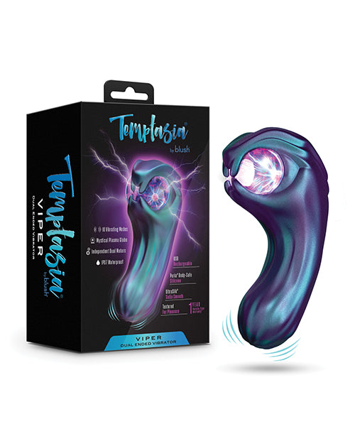 Blush Novelties BL-25012 Viper Dual Vibration Modes, Glass & Silicone