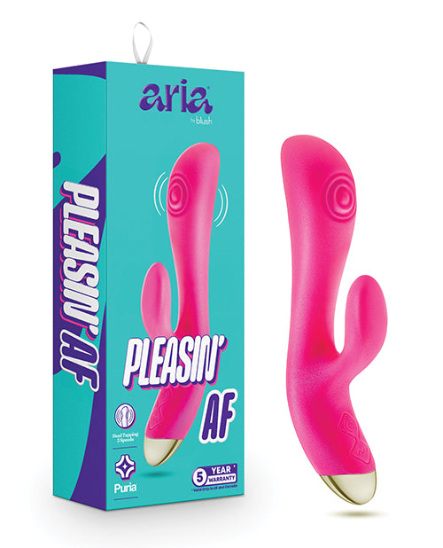 Blush Novelties BL-45960 Aria Pleasin' AF Vibrating Massager, Rechargeable