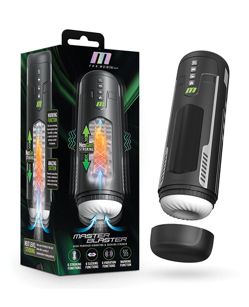 Blush novelties BL-85605 Master Blaster Automatic Masturbator, Black