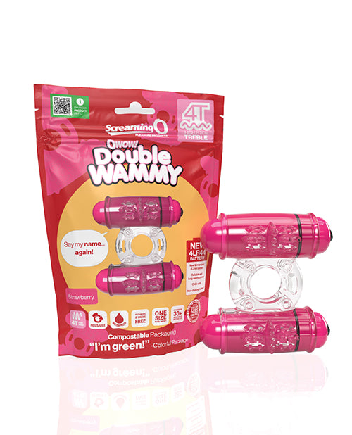 Bushman products 4TDW-ST Screaming O 4T Double Wammy, Strawberry, Red