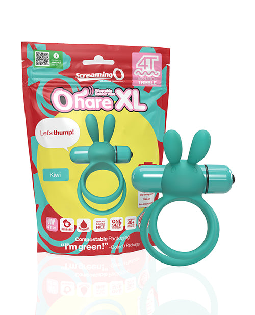 Screaming O 4T Ohare XL Wearable Rabbit Vibe, Kiwi
