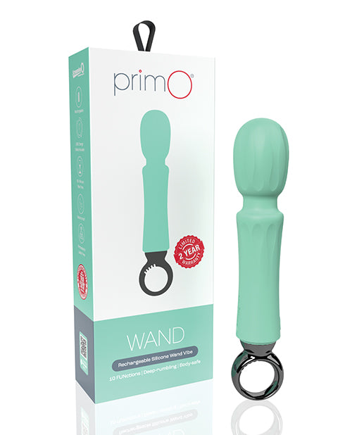 Screaming O AP1-KW PrimO Wand Vibrator, Rechargeable, Mint