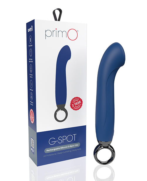 Screaming O AP3-BB PrimO G-Spot Vibrator, Blueberry, 5 Speeds/Patterns