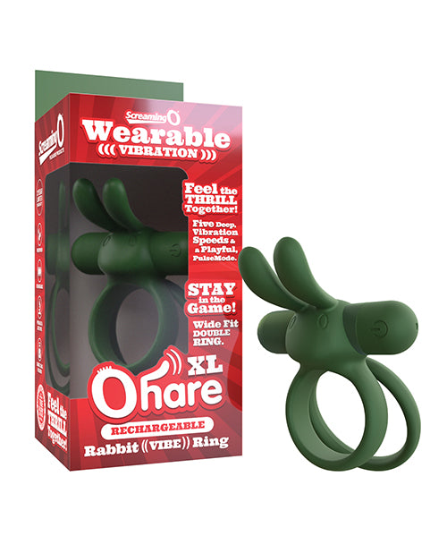 Screaming O RHARXL-GN Rechargeable Ohare XL, Green Vibrating Massager