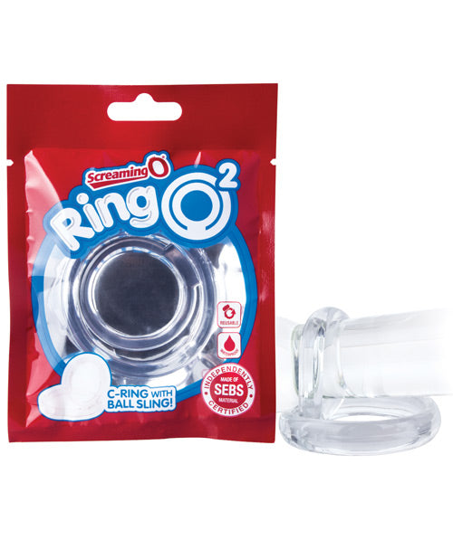 Screaming O RNG2-C RingO 2 Double Erection Ring, Clear SEBS
