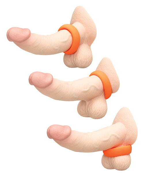 b-Vibe Snug Ring 40 mm Silicone Stretch Ring - Orange