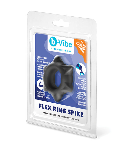 b-Vibe Flex Ring Spike Silicone Intimate Ring, Model BV-141