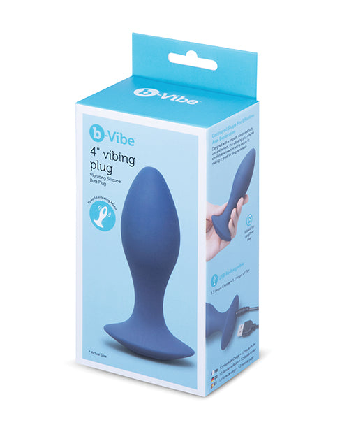 COTR Inc BV-WEB112 b-Vibe 4" Vibrating Silicone Plug