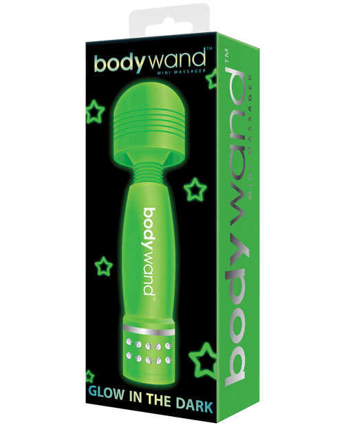 Xgen BW136 Bodywand Mini Glow in the Dark Vibrating Massager, 4 Inch