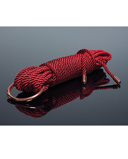 Coquette International 23618 Pleasure Collection Rope, Red/Rose Gold, 2-Inch