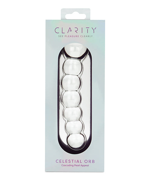 Creative Conceptions CLA-04 Celestial Orb Glass Dildo, 5.4 Inch