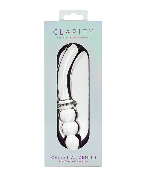 Creative Conceptions CLA-10 Celestial Zenith 6.5" Double-Ended Glass Dildo