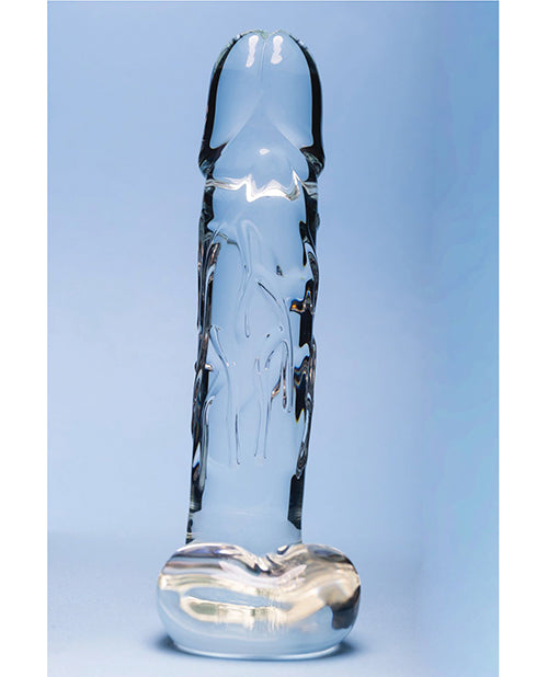 Creative Conceptions Clarity Glass Dildo – Seraphic Opus, 7.2 in.