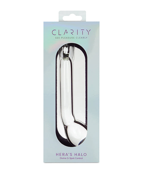 Creative Conceptions CLA-29 Hera's Halo Glass Dildo, 6-inch Borosilicate