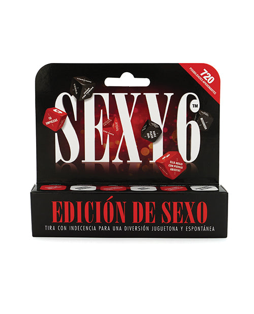 Creative conceptions USS6SSP Sexy 6 Dice Game Sex Edition, Spanish Version