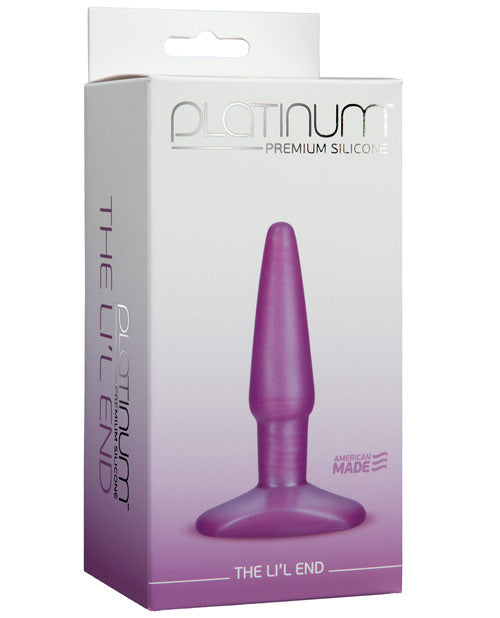 Doc Johnson 0103-02-BX The Lil' End Butt Plug, Purple