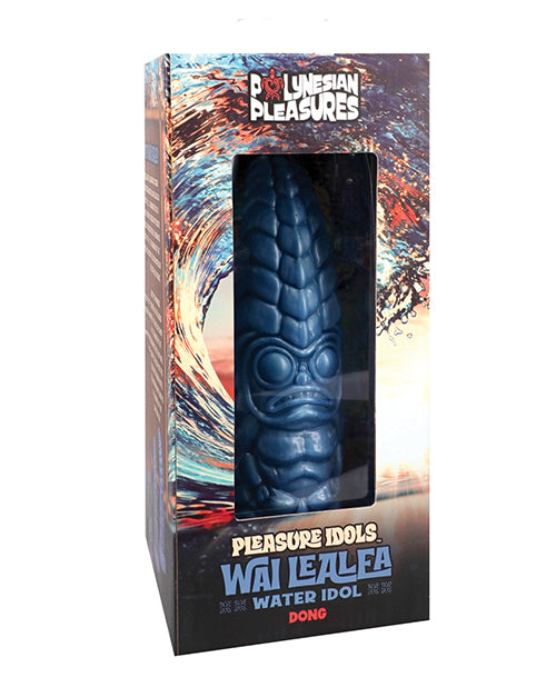 Doc Johnson 1000-30-BX Wai Lealea Water Idol, Ocean Blue Silicone