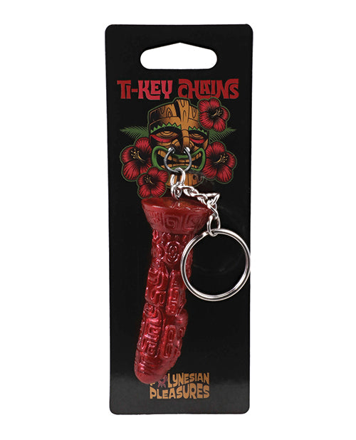 Doc Johnson 1000-82-CD Polynesian Pleasures Ti-Keychain, Metal & Silicone
