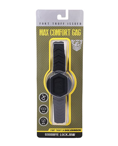 Doc Johnson Fort Troff Max Comfort Gag, Black