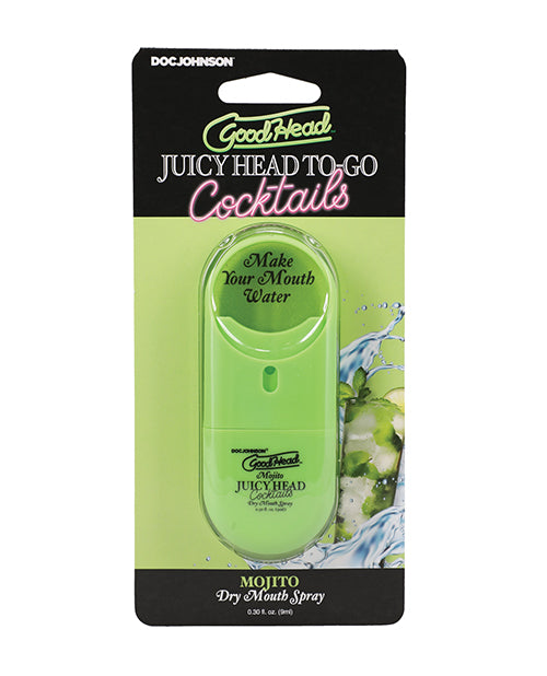Doc Johnson 1363-69-CD GoodHead Juicy Head Dry Mouth Spray, Mojito, Travel Size
