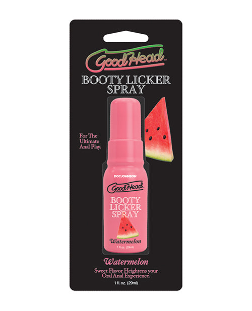 Doc Johnson GoodHead Booty Licker Spray, Watermelon Flavor, 1 oz