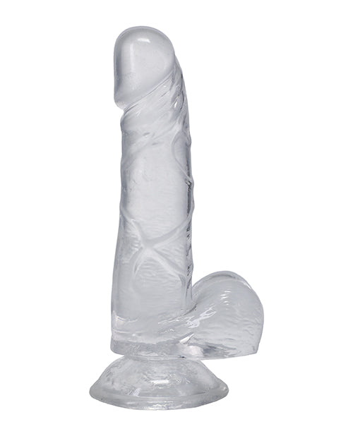 Doc Johnson 5002-01-BG In A Bag 6-Inch Adult Dong, Clear TPE