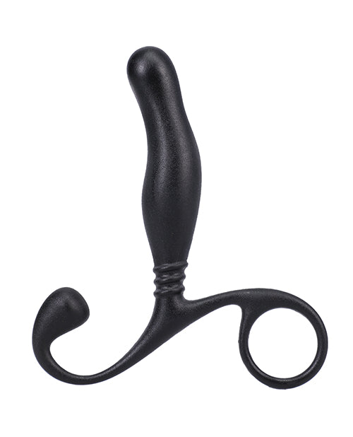 Doc Johnson 5003-10-BG In A Bag Prostate Massager, Black ABS Plastic